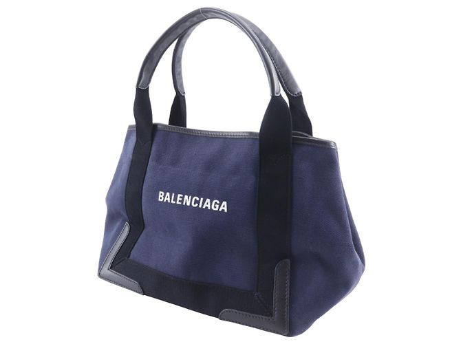 Balenciaga Navy Cabas Tasche Marineblau - Ansicht 2