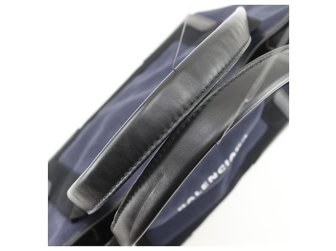 Balenciaga Navy Cabas Tasche Marineblau - Ansicht 8