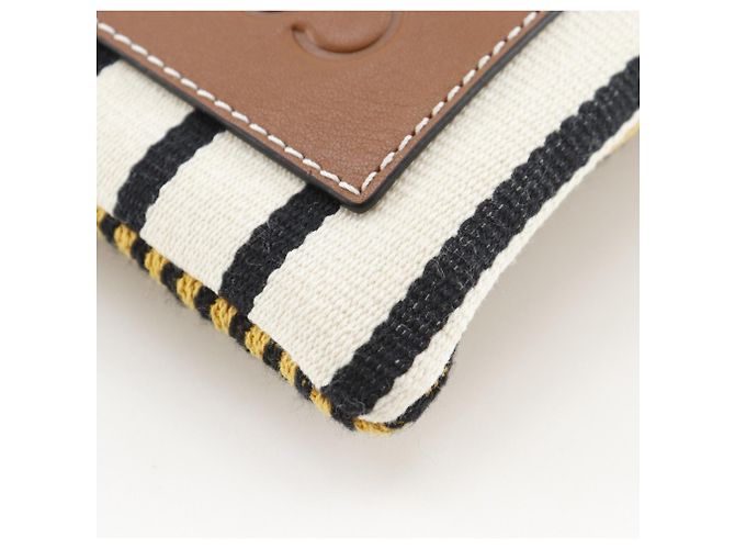 Borsa a Spalla Loewe Paula Swifa Bianco Blu - vista 5