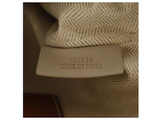 Borsa a Spalla Loewe Paula Swifa Bianco Blu - vista 8