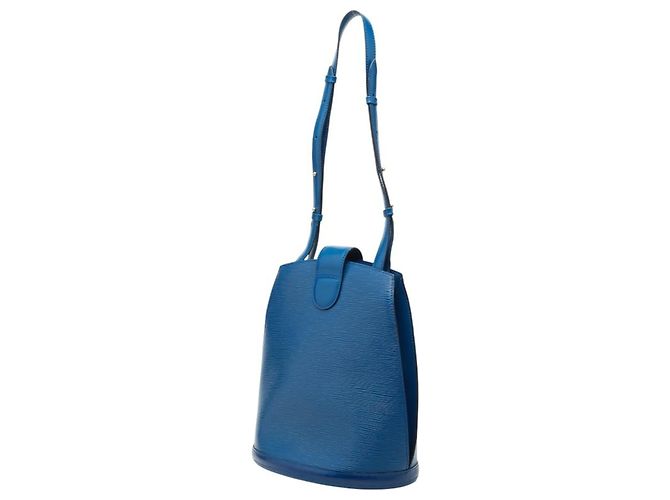 Borsa a Spalla Cluny Epi Louis Vuitton Blu - vista 2