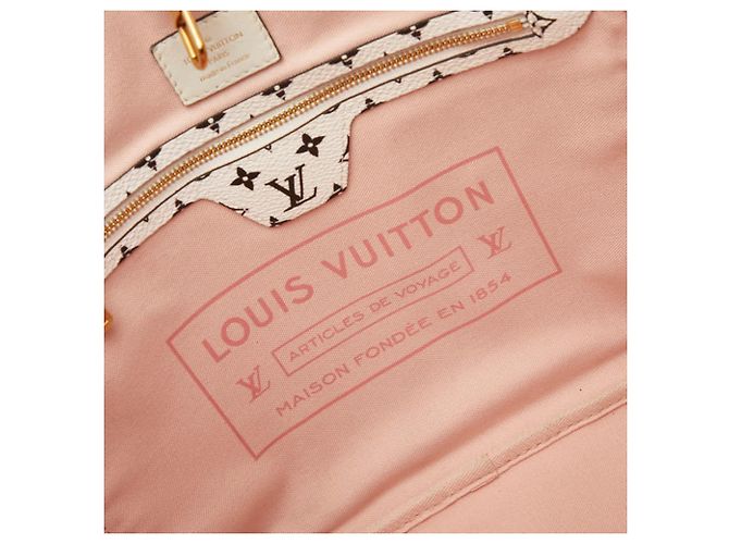 Louis Vuitton Monogram Giant Neverfull MM Tote Bag Rot Mehrfarben - Ansicht 11