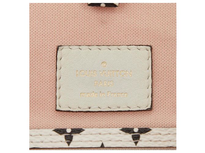 Louis Vuitton Monogram Giant Neverfull MM Tote Bag Rot Mehrfarben - Ansicht 12