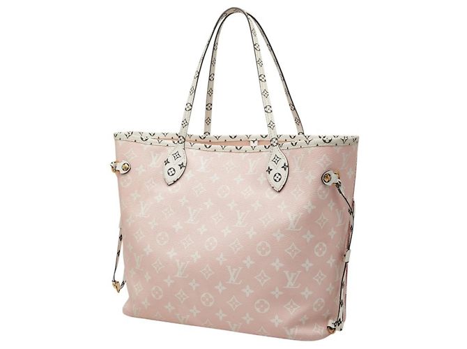 Louis Vuitton Monogram Giant Neverfull MM Tote Bag Rot Mehrfarben - Ansicht 2