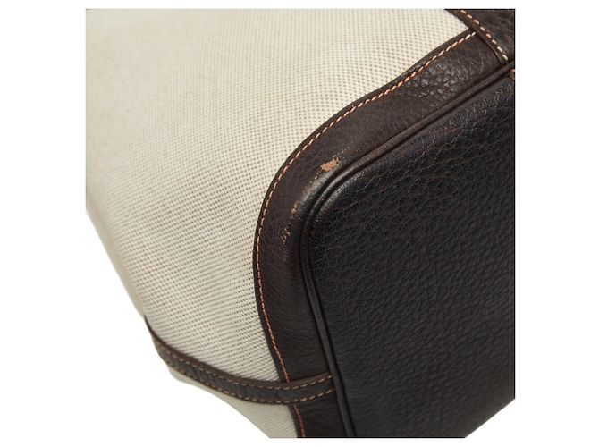 Borsa Tote PM Garden Party di Hermès Marrone - vista 5
