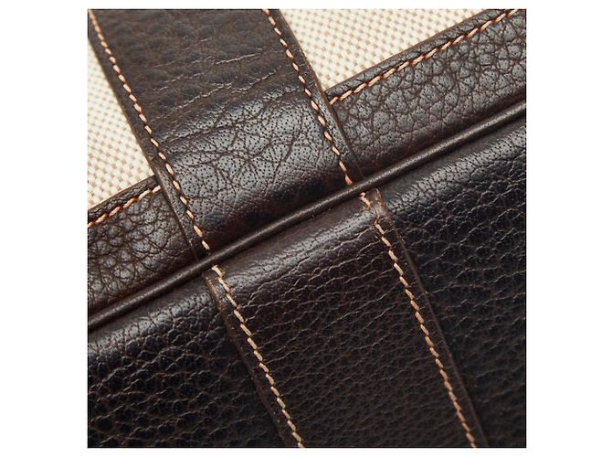 Borsa Tote PM Garden Party di Hermès Marrone - vista 8