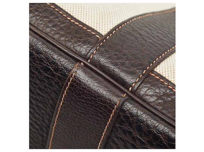 Borsa Tote PM Garden Party di Hermès Marrone - vista 9