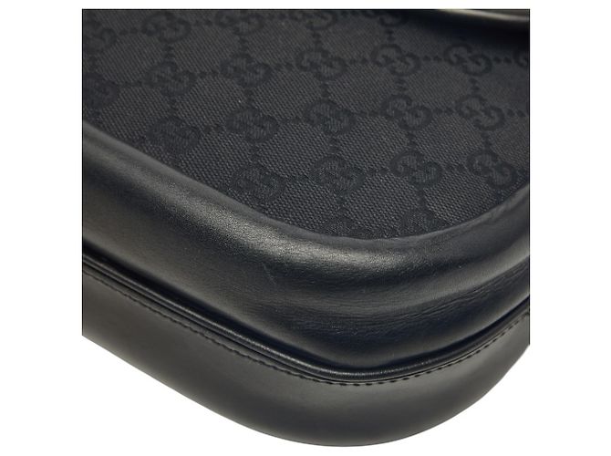 Gucci GG Canvas Handtasche Schwarz - Ansicht 4