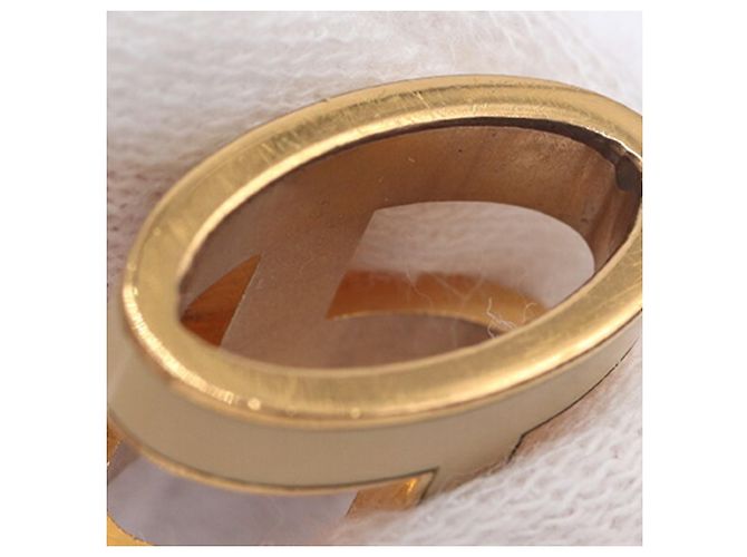 Collana Pendente Pop H di Hermès D'oro Crudo - vista 5