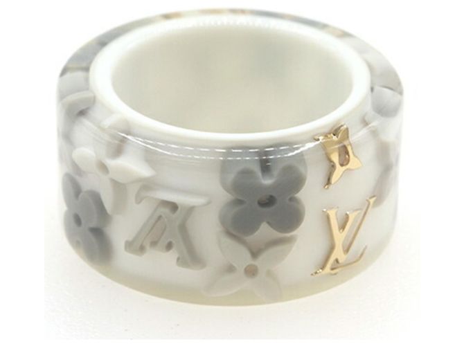 Anello Farandole Louis Vuitton Marrone Bianco - vista 2