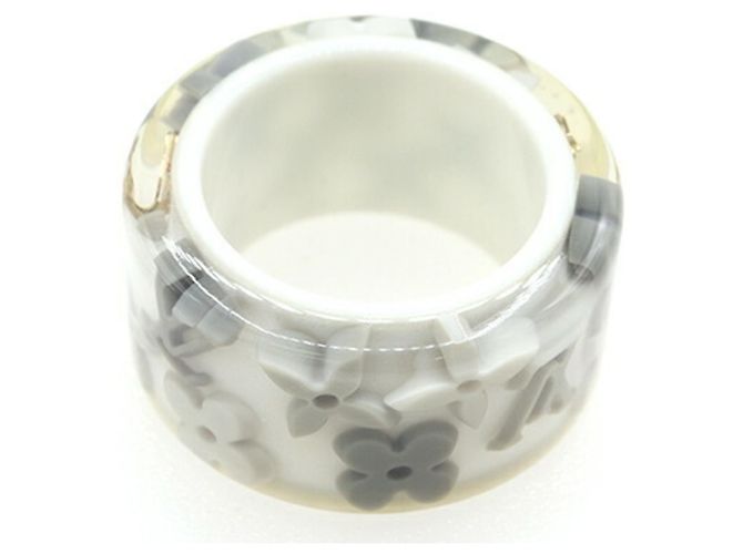 Anello Farandole Louis Vuitton Marrone Bianco - vista 3