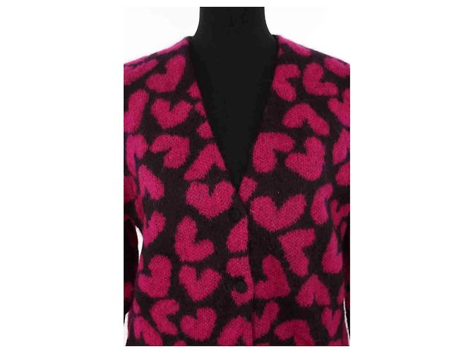 Saint Laurent Cárdigan rosa - vista 2