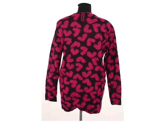 Saint Laurent Cárdigan rosa - vista 4