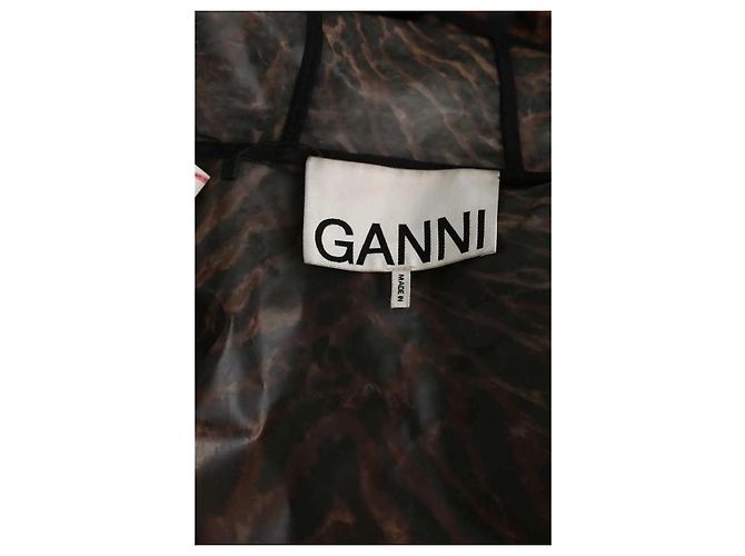 Ganni Giacca marrone - vista 5