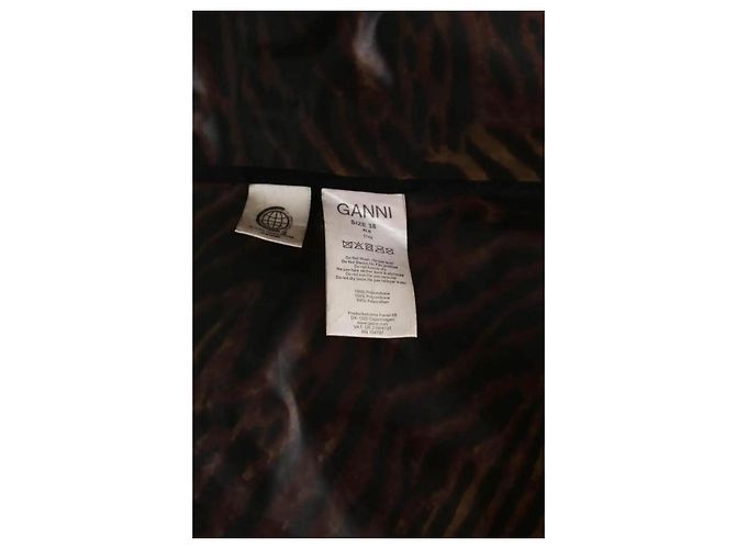 Ganni Giacca marrone - vista 6