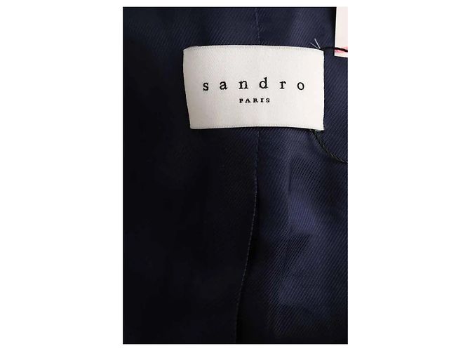 Sandro Cappotto blu - vista 5