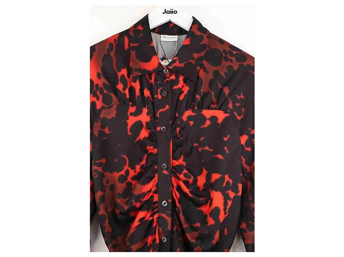 Dries Van Noten Rotes Kleid - Ansicht 2