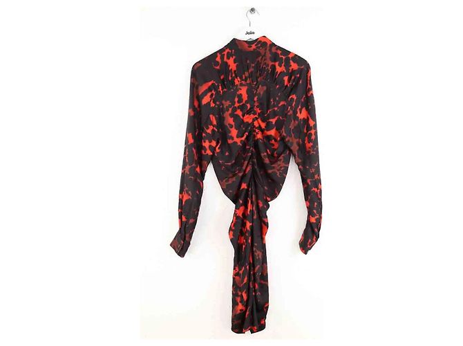 Dries Van Noten Rotes Kleid - Ansicht 3