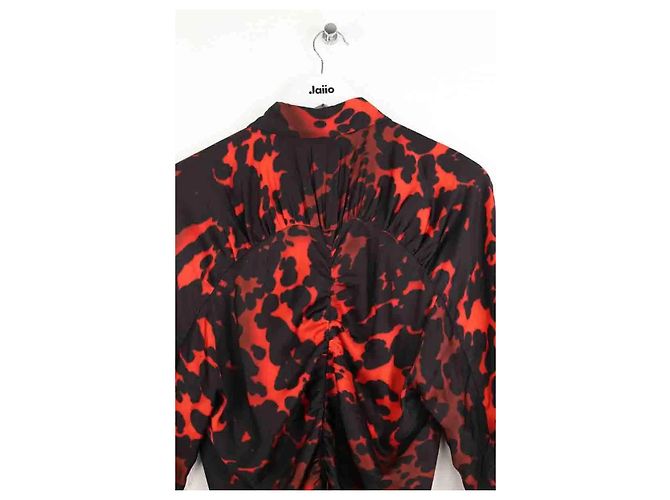 Dries Van Noten Rotes Kleid - Ansicht 4