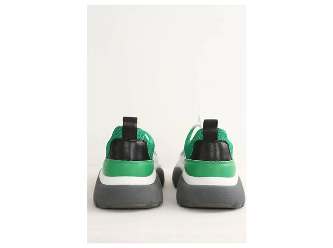 Zapatillas Maje de tela verdes - vista 2