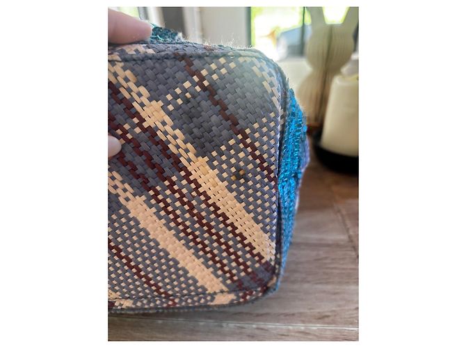 Vanessa Bruno straw and sequin tote bag - view 4