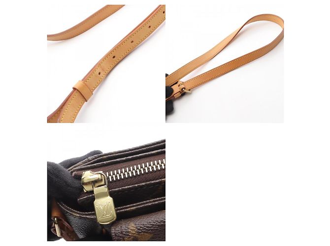 Louis Vuitton VIVACITE PM Monogram Schultertasche Braun - Ansicht 10