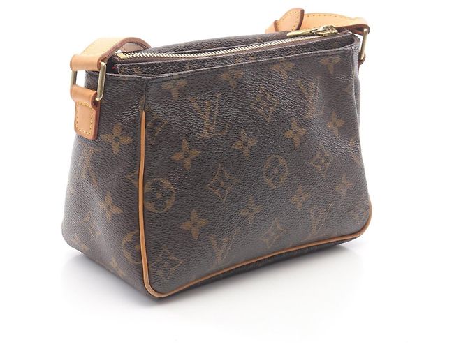 Louis Vuitton VIVACITE PM Monogram Schultertasche Braun - Ansicht 2