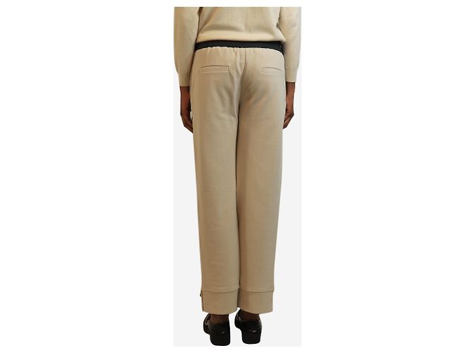 Brunello Cucinelli Neutrale Cuffed Jogger - Größe S - Ansicht 3