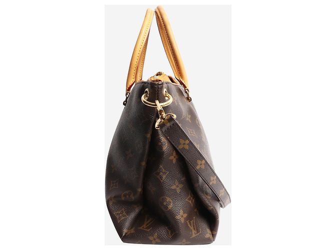Louis Vuitton Borsa Pallas MM Monogramma Marrone - vista 2