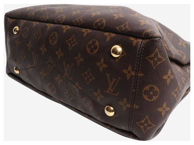 Louis Vuitton Borsa Pallas MM Monogramma Marrone - vista 4