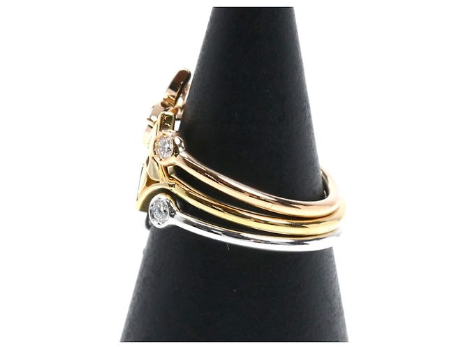 Anello Triplo in Oro 18K Louis Vuitton - vista 2