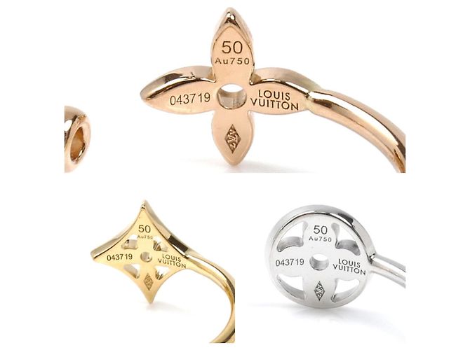 Anello Triplo in Oro 18K Louis Vuitton - vista 4