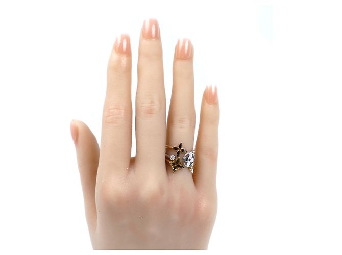 Anello Triplo in Oro 18K Louis Vuitton - vista 6