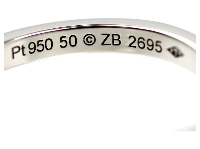 Cartier Platin Ballerina Curve Ehering - Ansicht 6