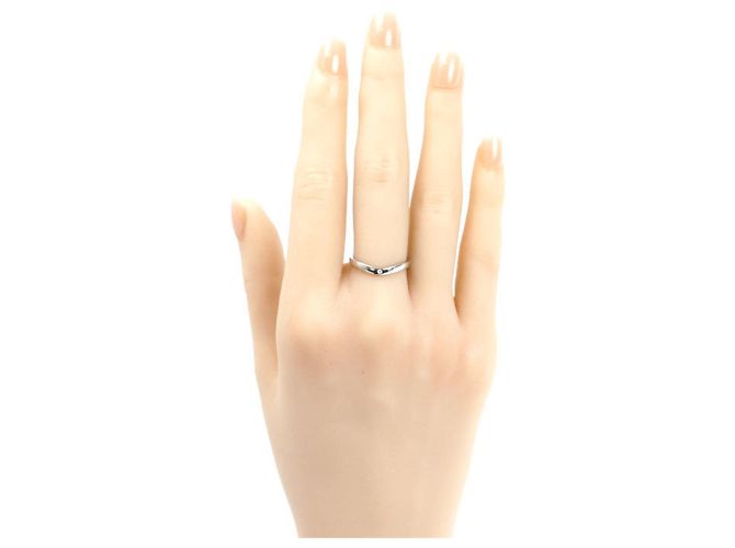 Cartier Platin Ballerina Curve Ehering - Ansicht 8