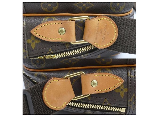 Borsa a Spalla Reporter GM Louis Vuitton Marrone - vista 6