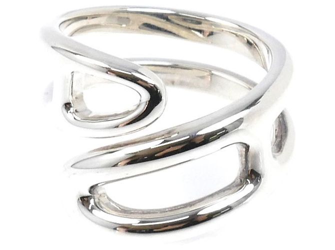 Ring Hermès Anello Punk Chaine d'Ancre in Argento Sterling 925 Hermes - vista 3