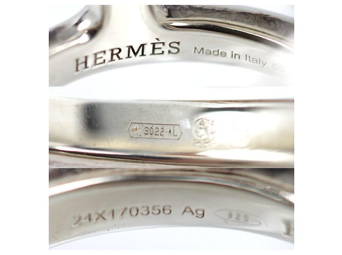 Ring Hermès Anello Punk Chaine d'Ancre in Argento Sterling 925 Hermes - vista 5