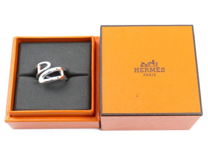 Ring Hermès Anello Punk Chaine d'Ancre in Argento Sterling 925 Hermes - vista 8