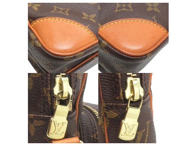 Borsa a Spalla Donna Louis Vuitton Amazon Marrone - vista 10