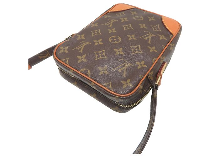 Borsa a Spalla Donna Louis Vuitton Amazon Marrone - vista 4