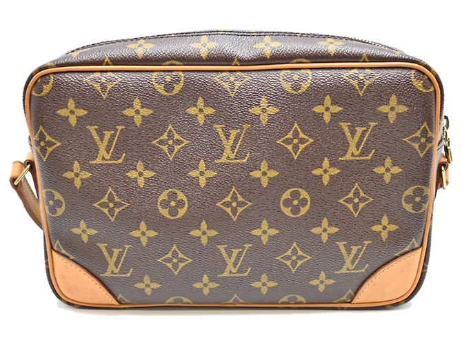 Borsa a Spalla Trocadero 24 Donna Louis Vuitton Marrone - vista 2