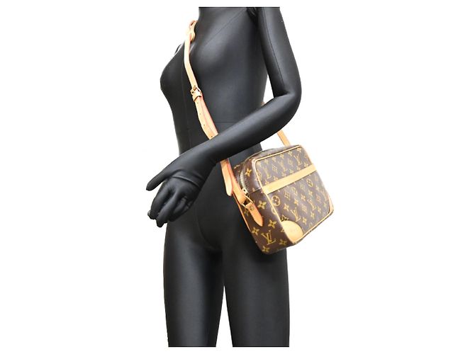 Borsa a Spalla Trocadero 24 Donna Louis Vuitton Marrone - vista 9