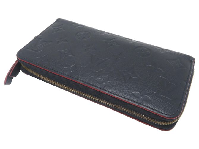 Zippy Cartera Larga Louis Vuitton en Marine Rouge Roja - vista 4