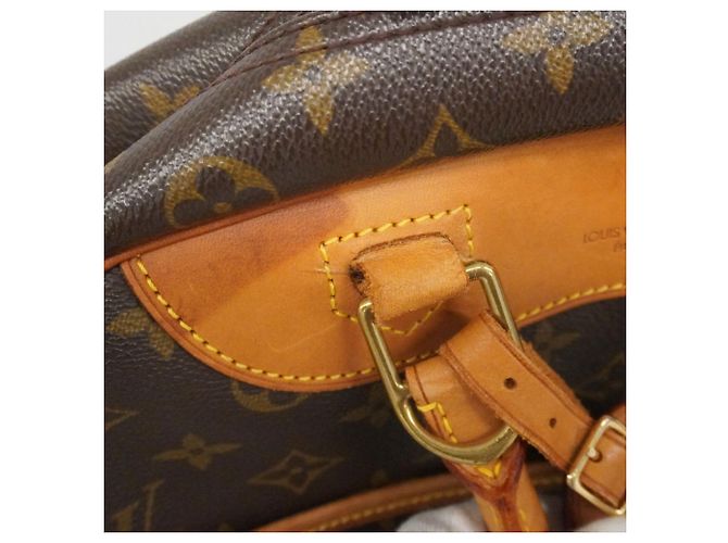 Borsa Deauville Monogram Louis Vuitton Marrone - vista 10
