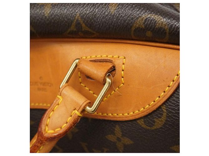 Borsa Deauville Monogram Louis Vuitton Marrone - vista 11