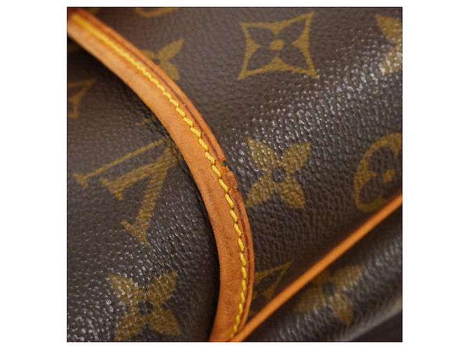Borsa Deauville Monogram Louis Vuitton Marrone - vista 6