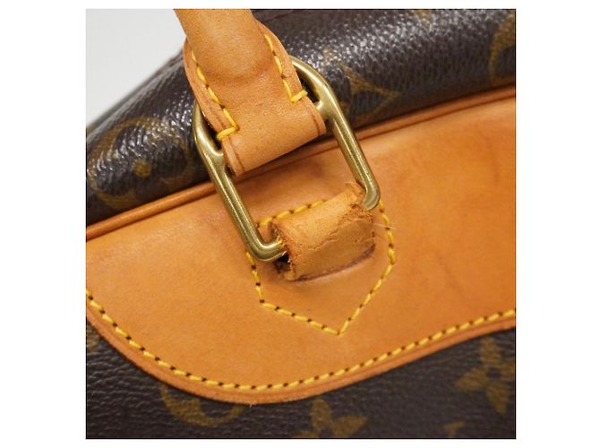 Borsa Deauville Monogram Louis Vuitton Marrone - vista 7