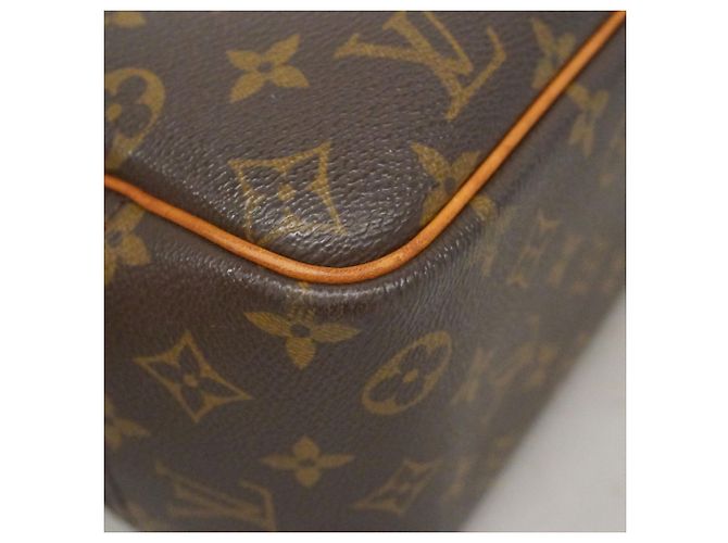 Borsa Deauville Monogram Louis Vuitton Marrone - vista 9