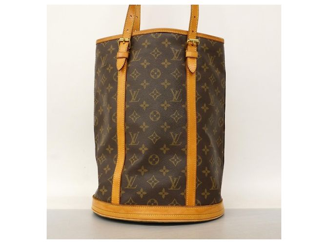 Borsa Tote Bucket GM Monogram Louis Vuitton Marrone - vista 11